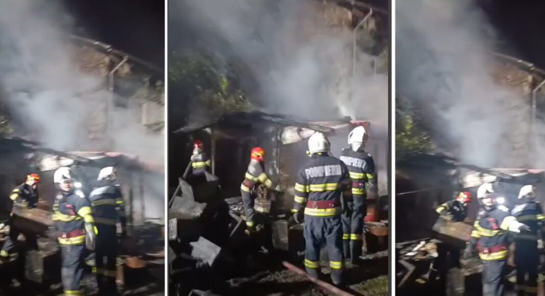 incendiu pompieri