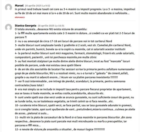 opinii parcare bloc