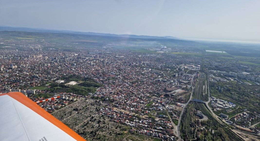 ploiesti din avion