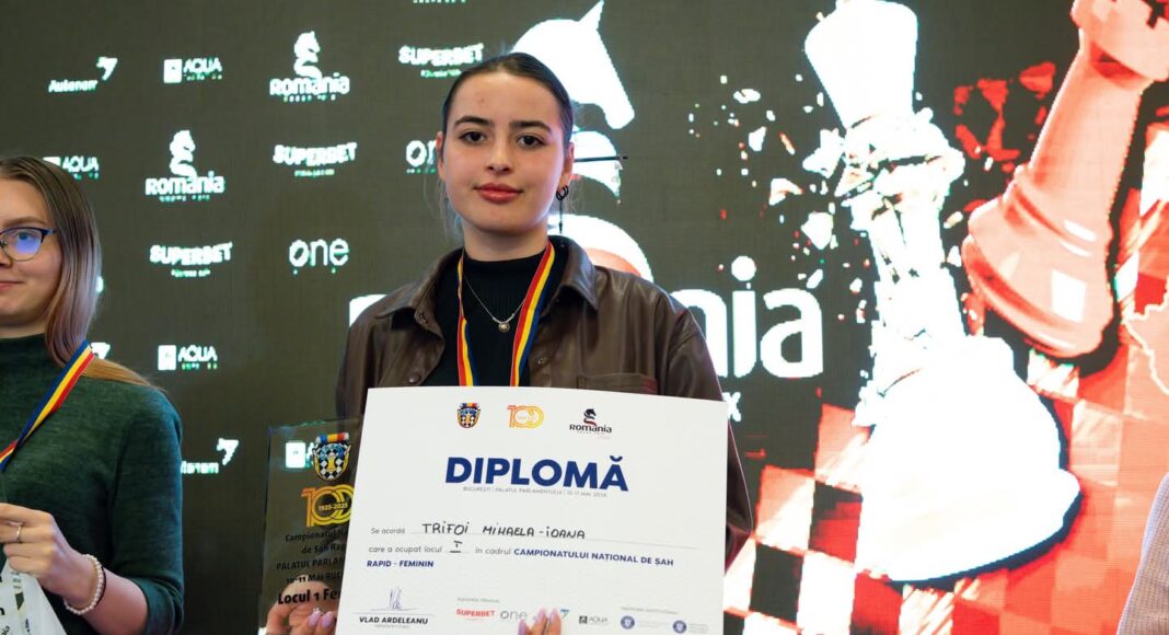 Mihaela Trifoi, noua campioană națională la șah rapid