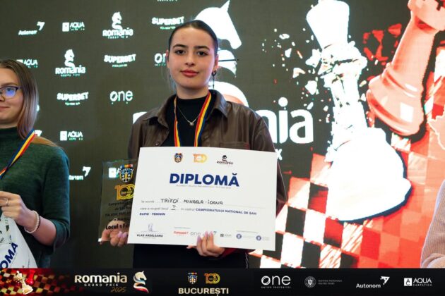 Mihaela Trifoi, noua campioană națională la șah rapid