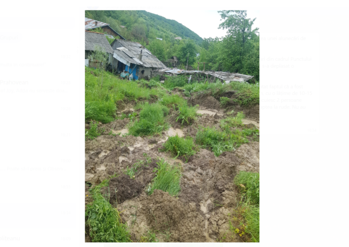 alunecare teren prahova