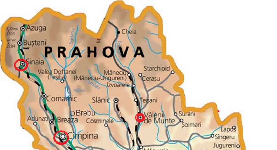 harta Prahova