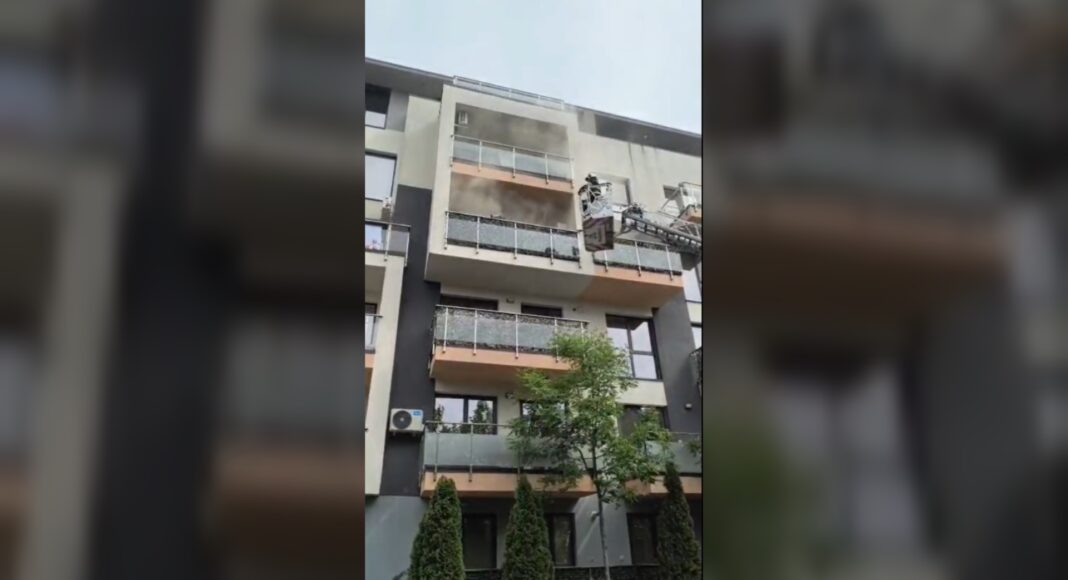 incendiu la un bloc din ploiesti