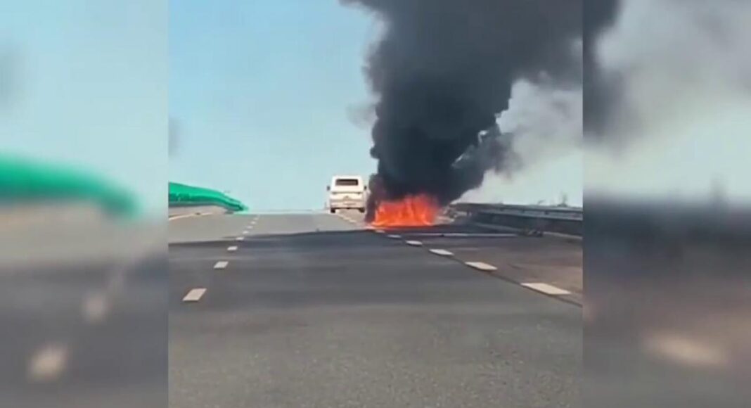 incendiu auto