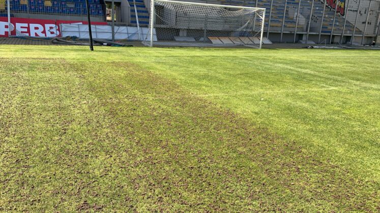 Lucrări la Stadionul Ilie Oană Ploiești