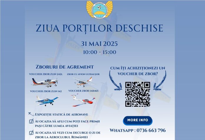 ziua portilor deschide aerodrom strejnic