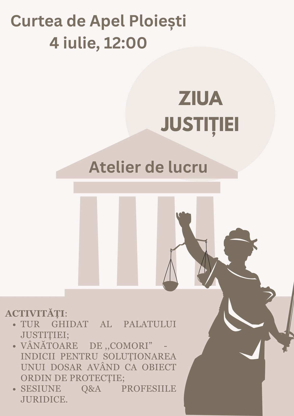 Ziua Justiției Curtea de Apel Ploiești