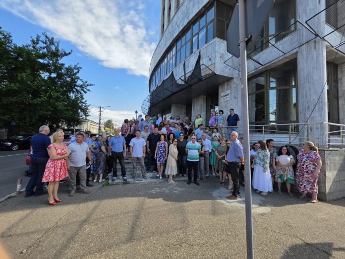 protest anaf ploiesti