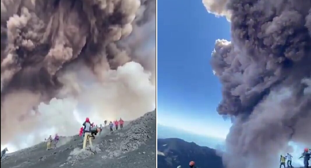 eruptie etna