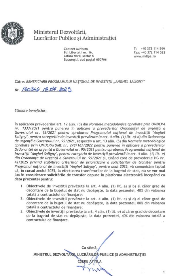 adresa anghel saligny