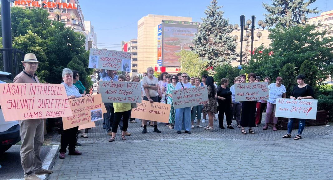 protest ploiesti centru social boldesti