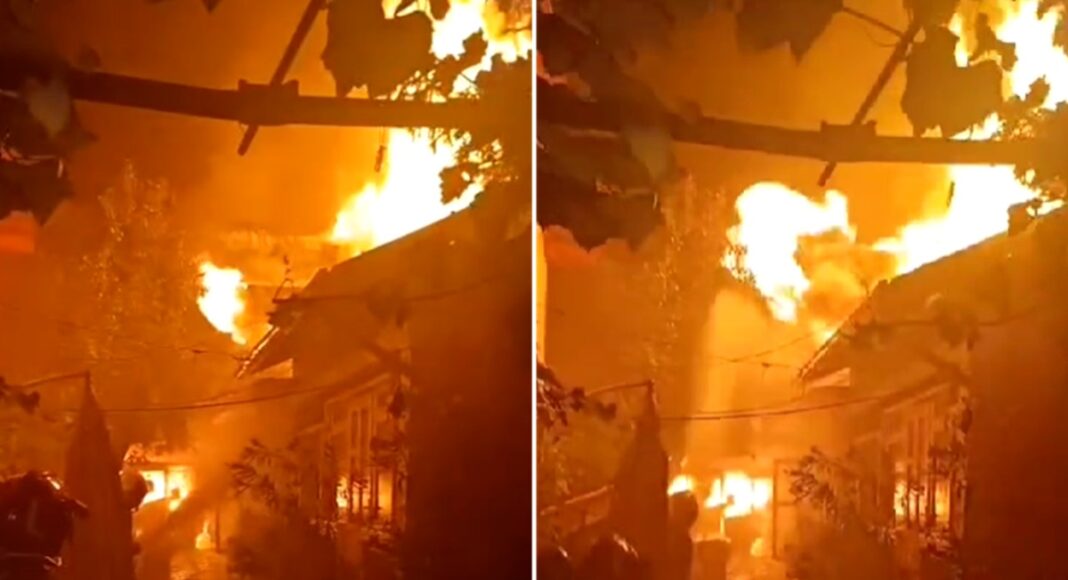incendiu case dambu