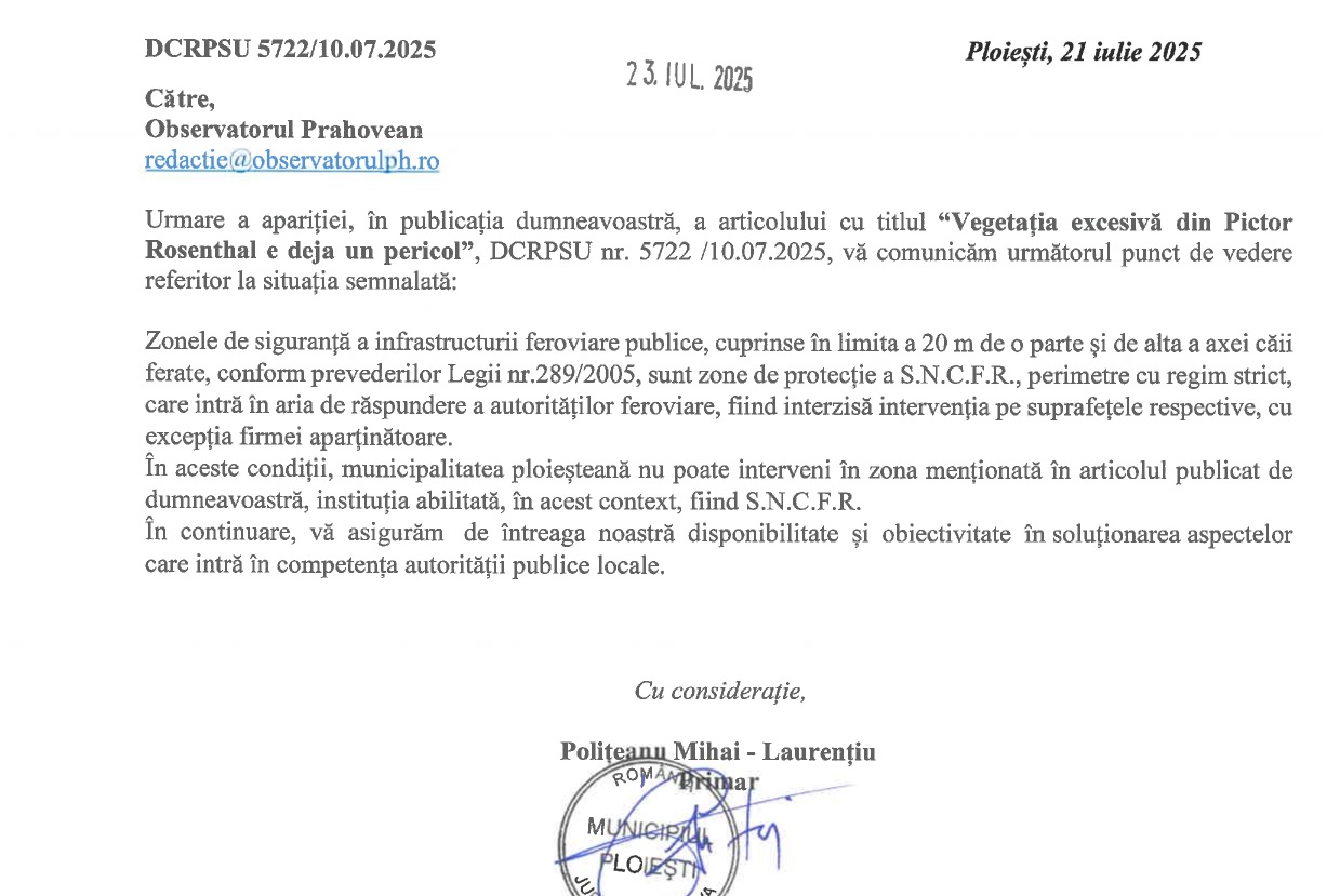 informare primaria ploiesti