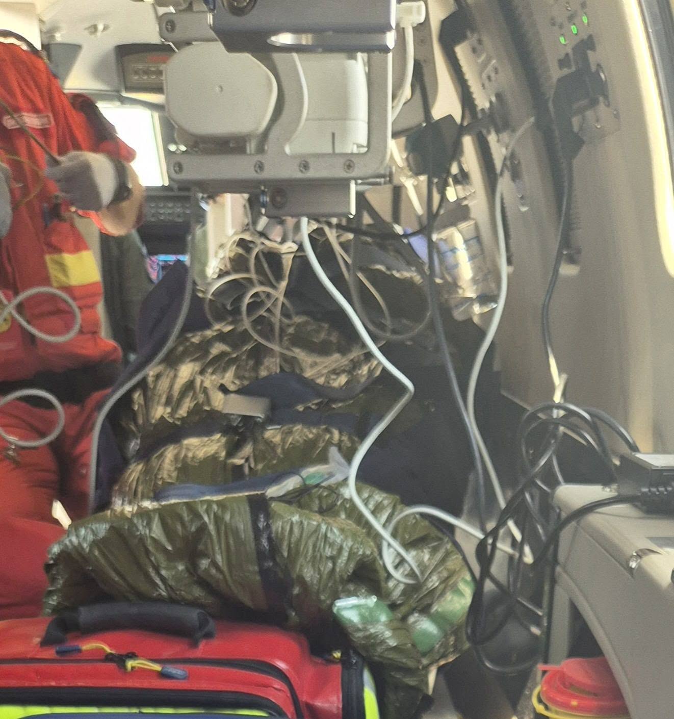 Alina a fost transportată în Belgia