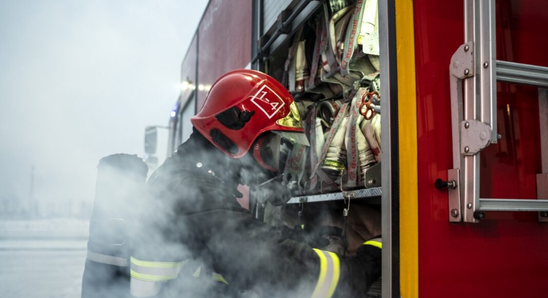 Intervenție incendiu