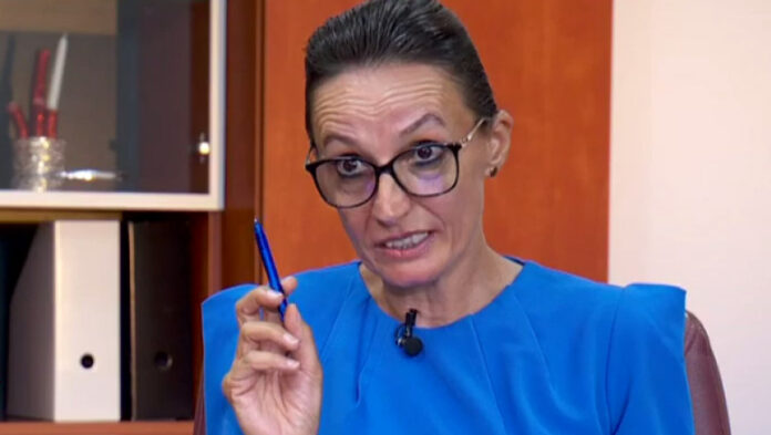 Elena Costache, președinte CSM (foto Digi24)