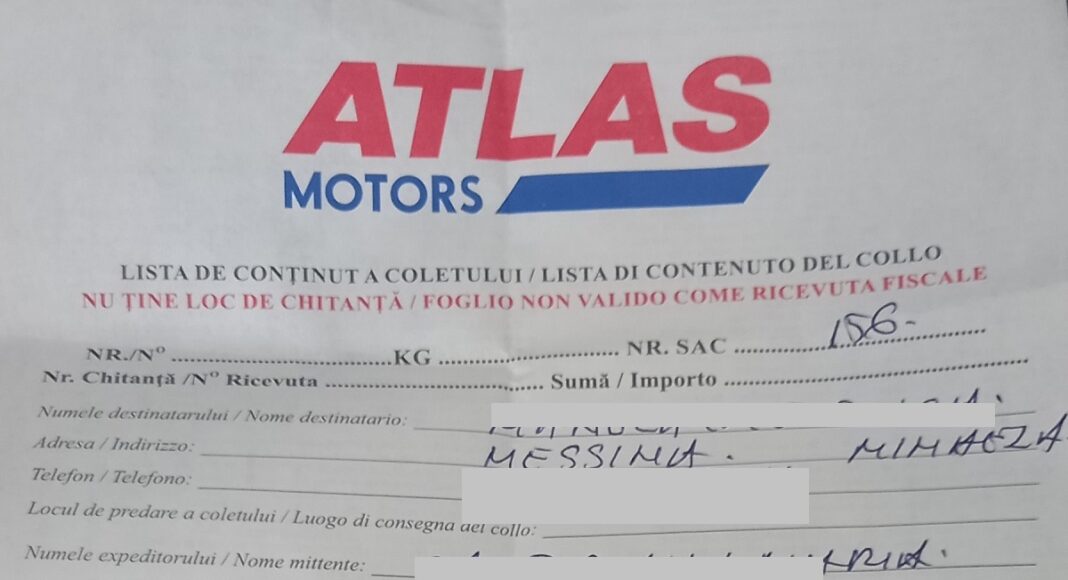 foaie colet atlas motors