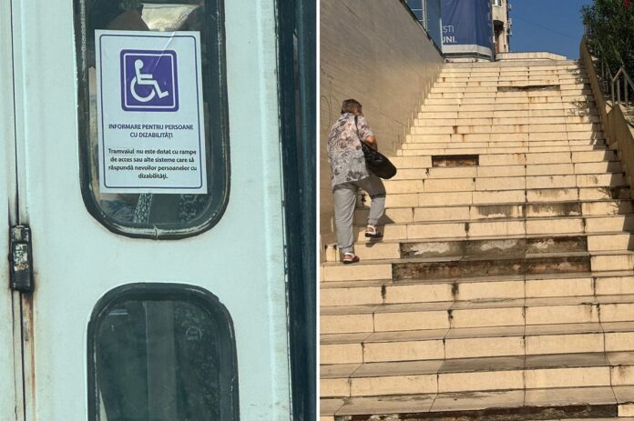 ploiesti inaccesibil dizabilitati