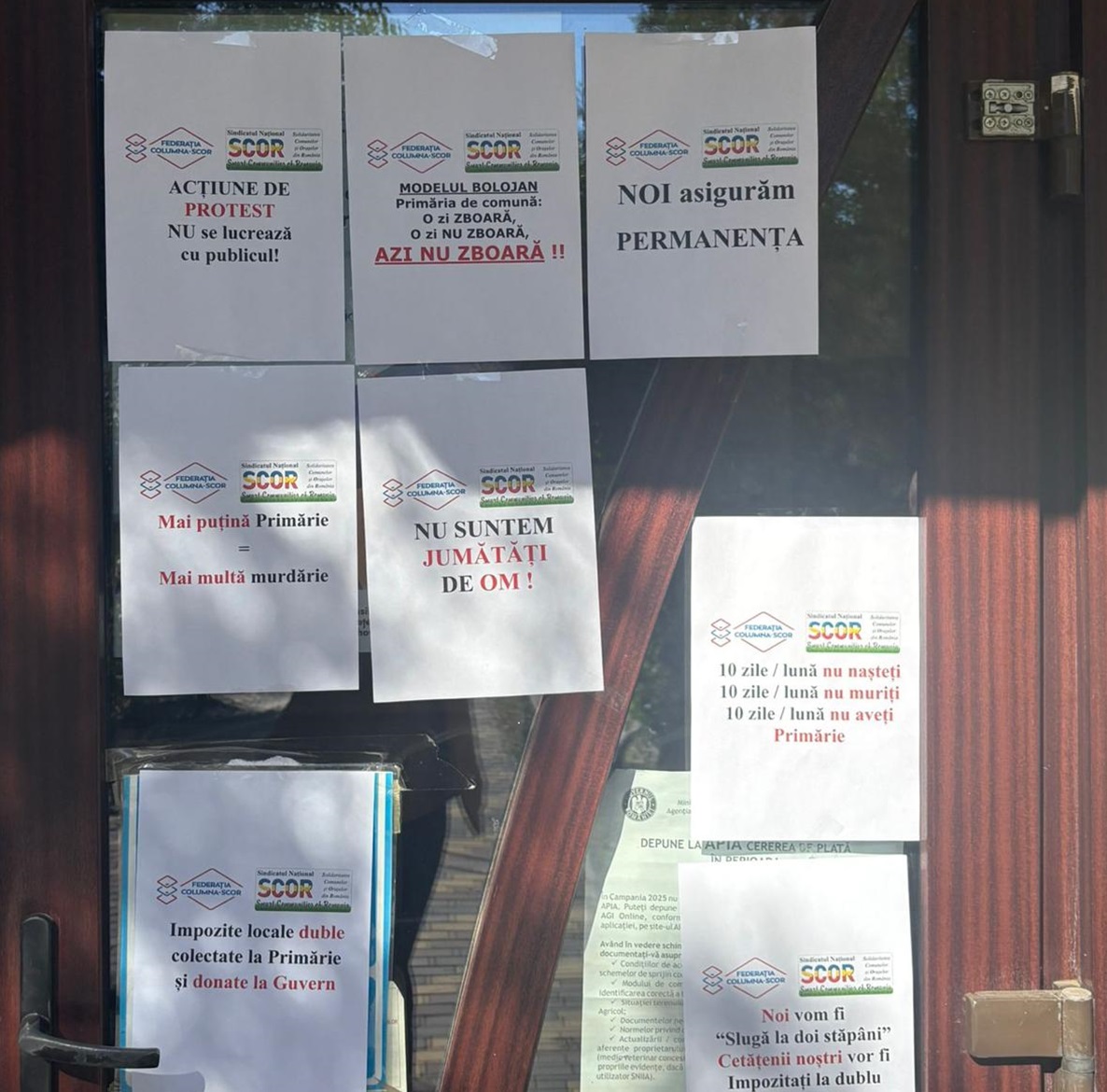 mesaje protest primarii