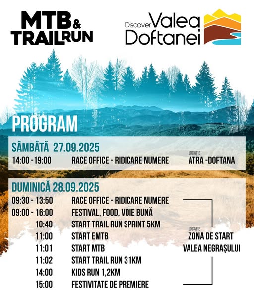 Program Discover Valea Doftanei