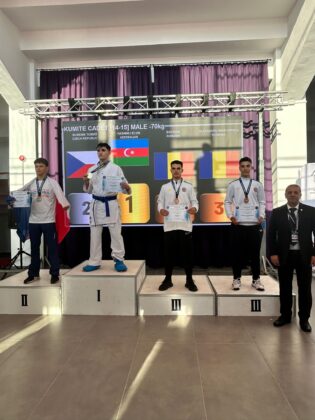 podium karate timisoara