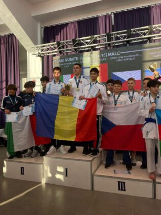 podium karate timisoara
