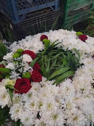 coroana de flori