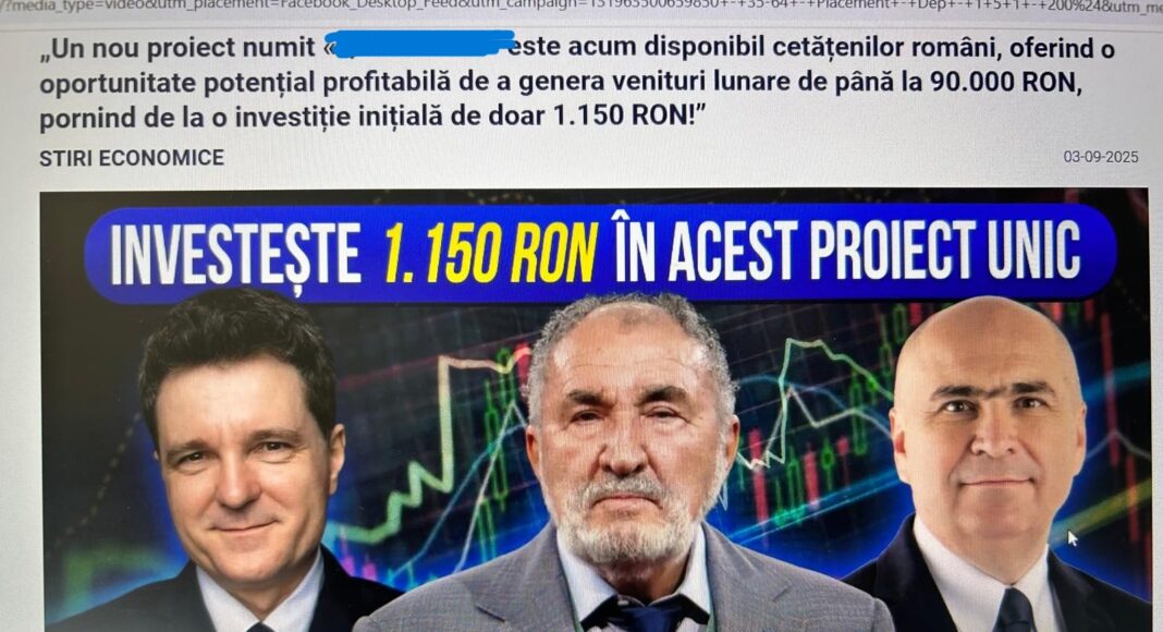 reclama falsa bolojan tiriac nicusor dan