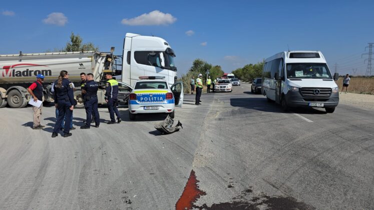accident masina de politie