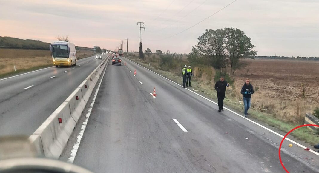Accident mortal pe DN1, în Prahova (sursa foto InfoTrafic)