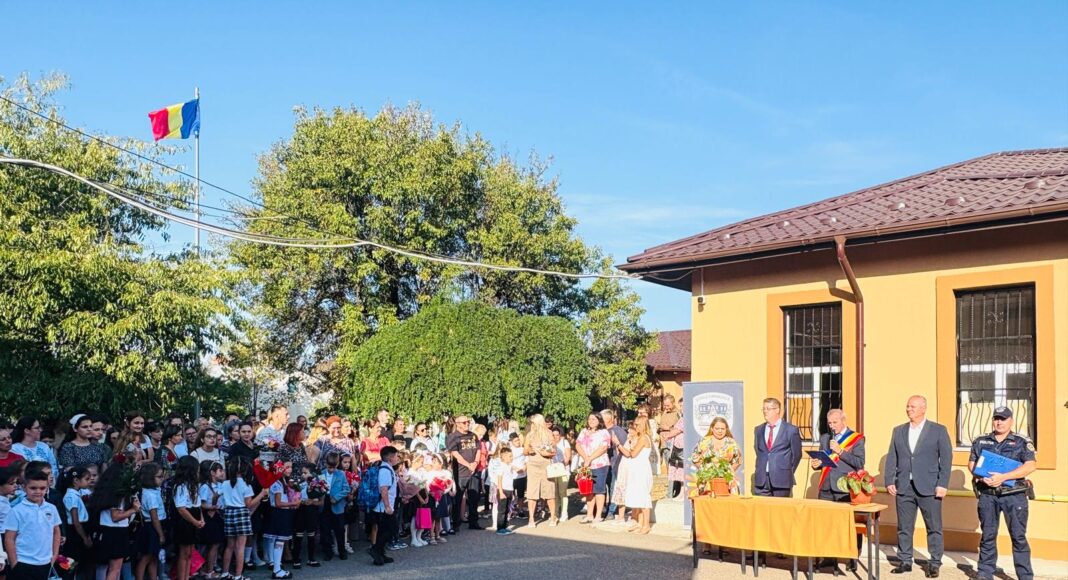 deschiderea anului scolar in Paulesti