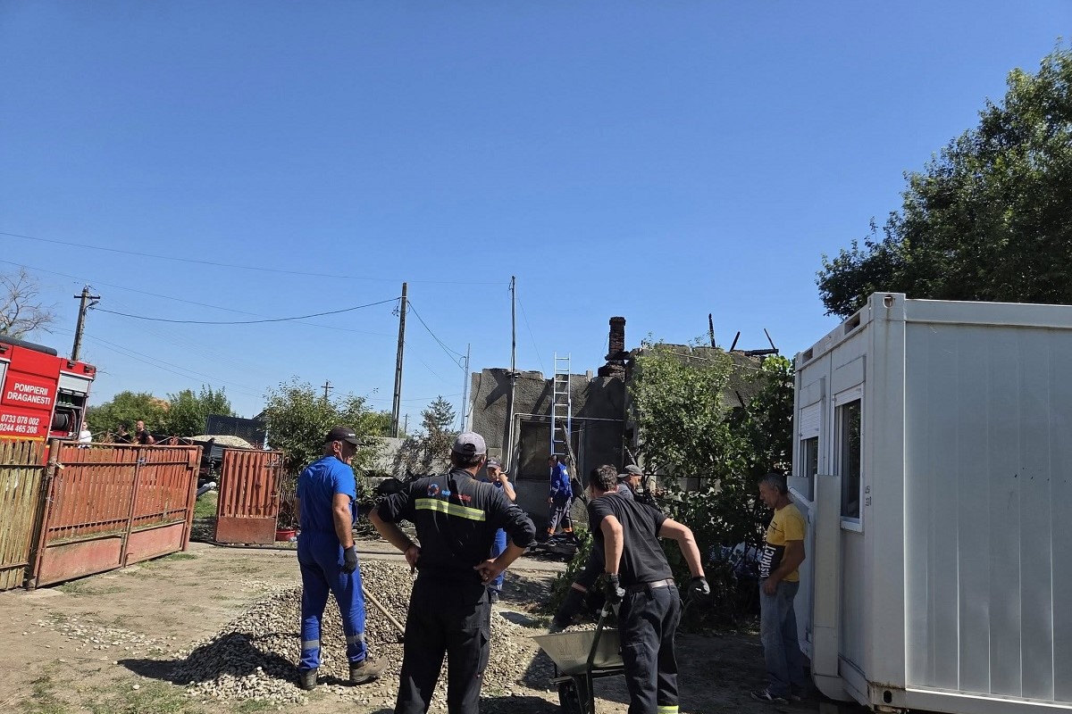 Primăria a amplasat un container
