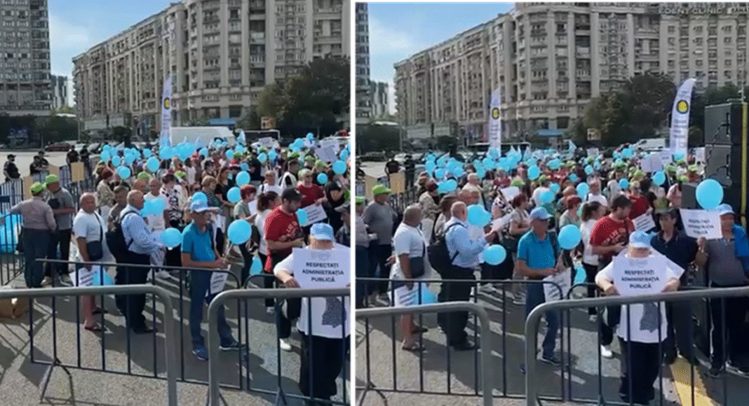 proteste bugetari