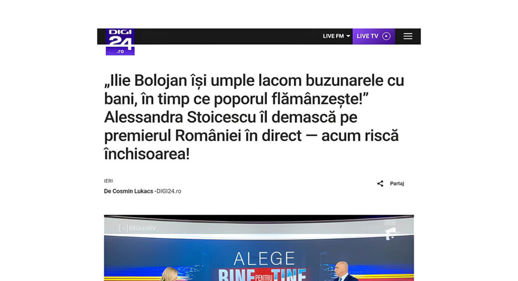reclama falsa bolojan