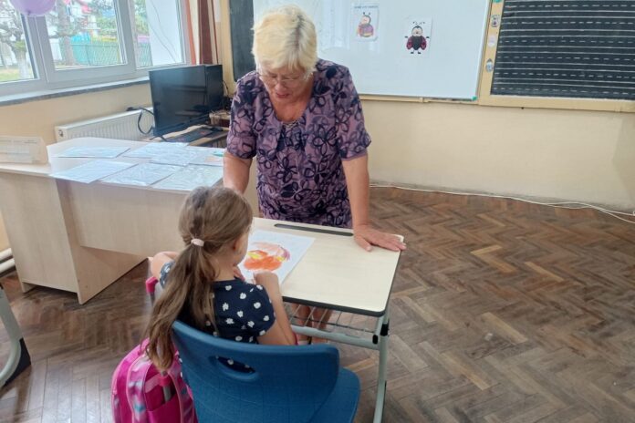 eleva si invatatoare