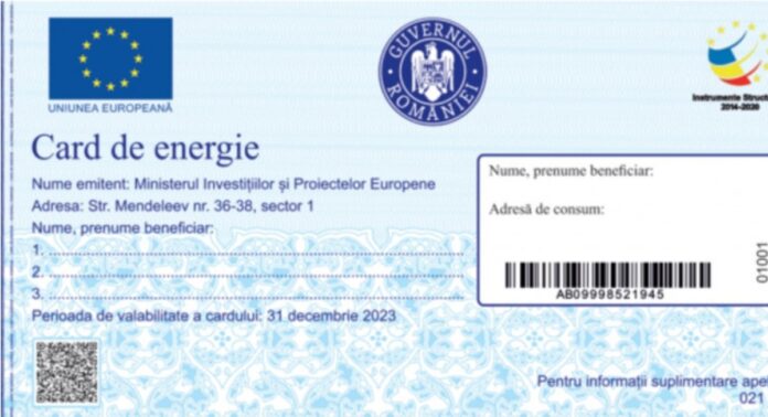 card tichet energie