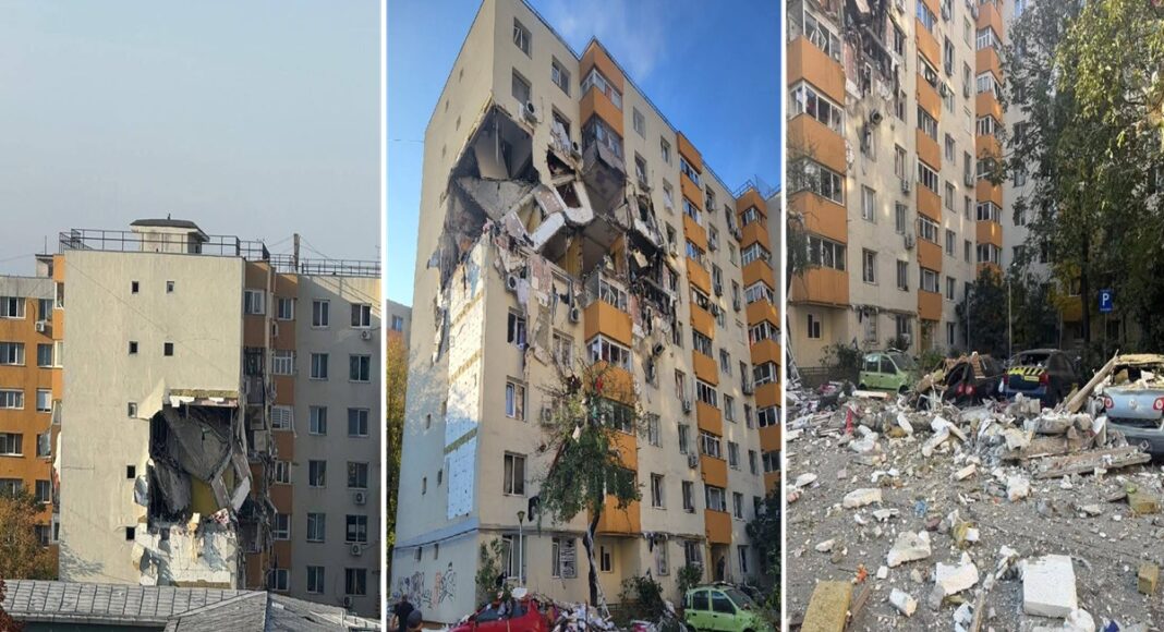 explozie bloc bucuresti