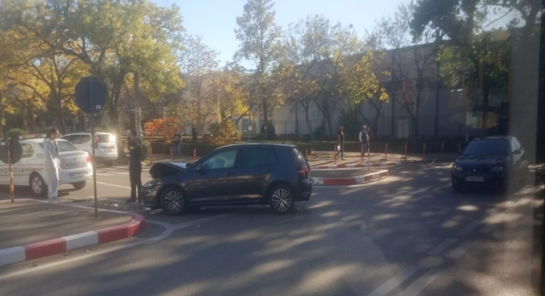 accident masina politie