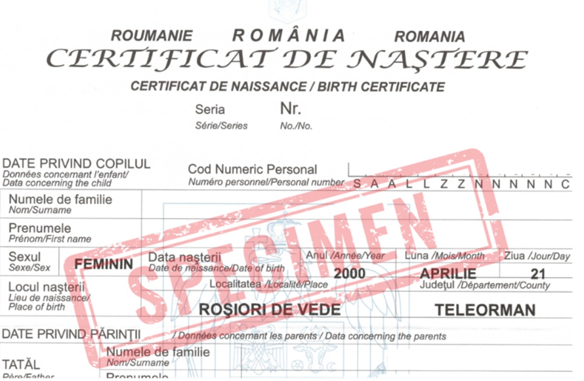 MAI: Plastifierea documentelor de stare civilă nu e legală