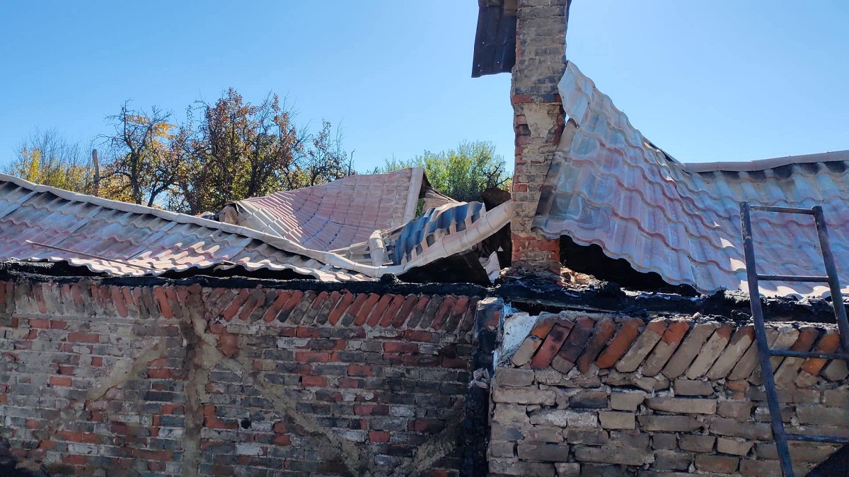 Casa a ars ca o torță