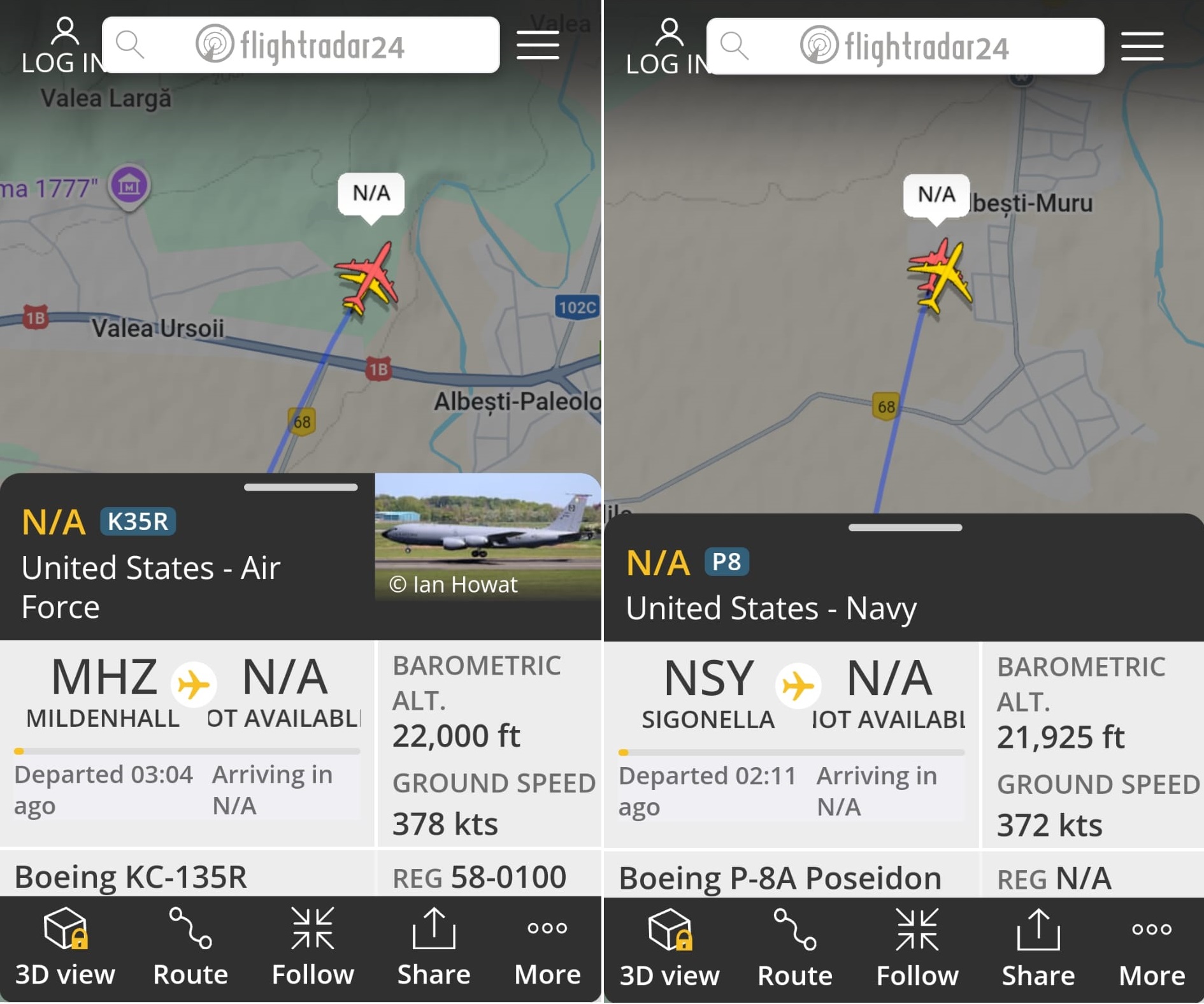 imagini flightradar