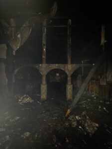 incendiu biserica podu valeni poienarii burchii