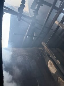 incendiu biserica podu valeni poienarii burchii