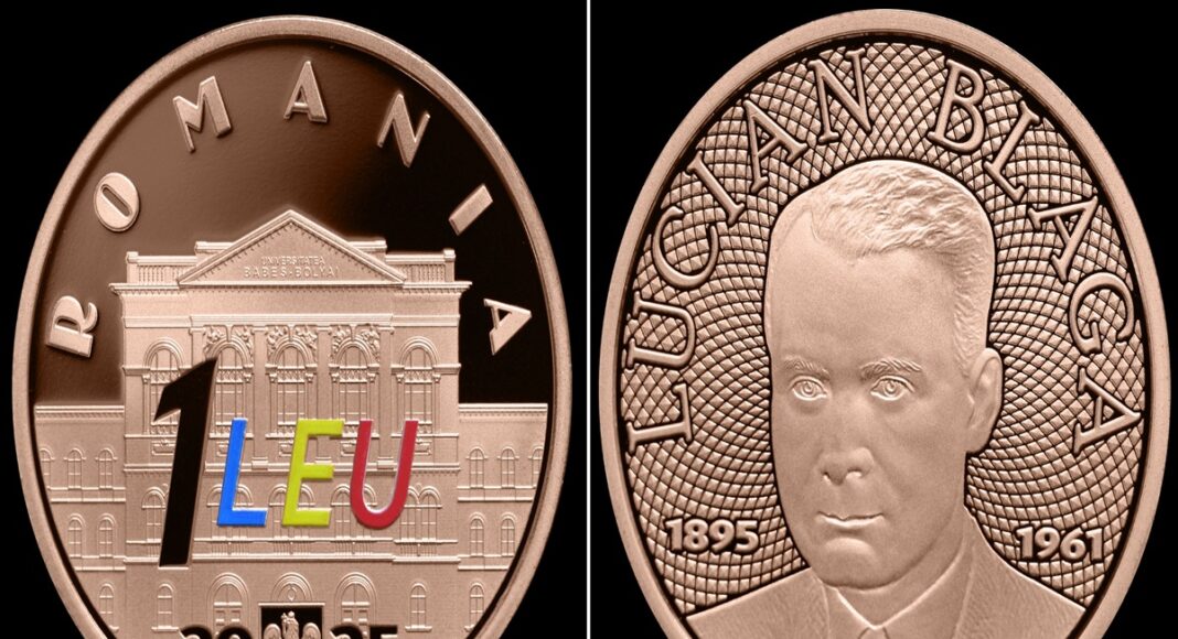 moneda colorata bnr