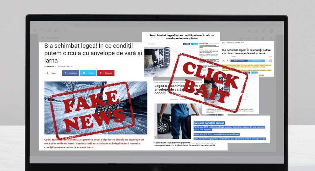 fake news anvelope de iarna