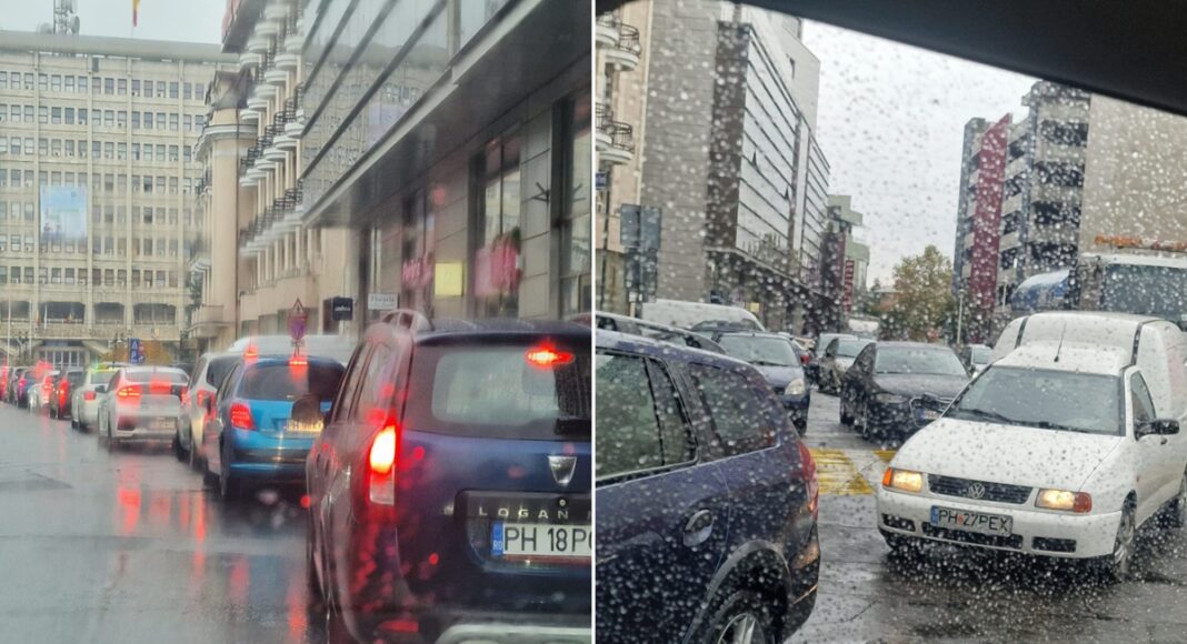 trafic aglomerat ploiesti centru