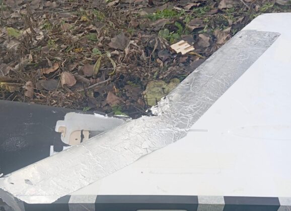 drona prabusita romania