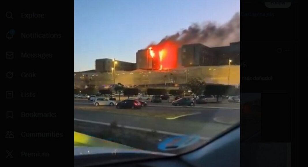 incendiu Spania
