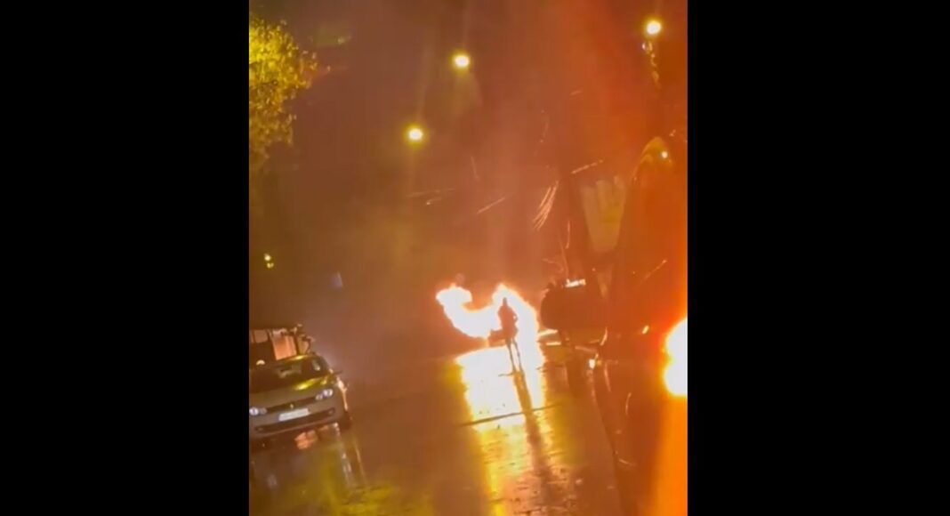 incendiu auto ploiesti